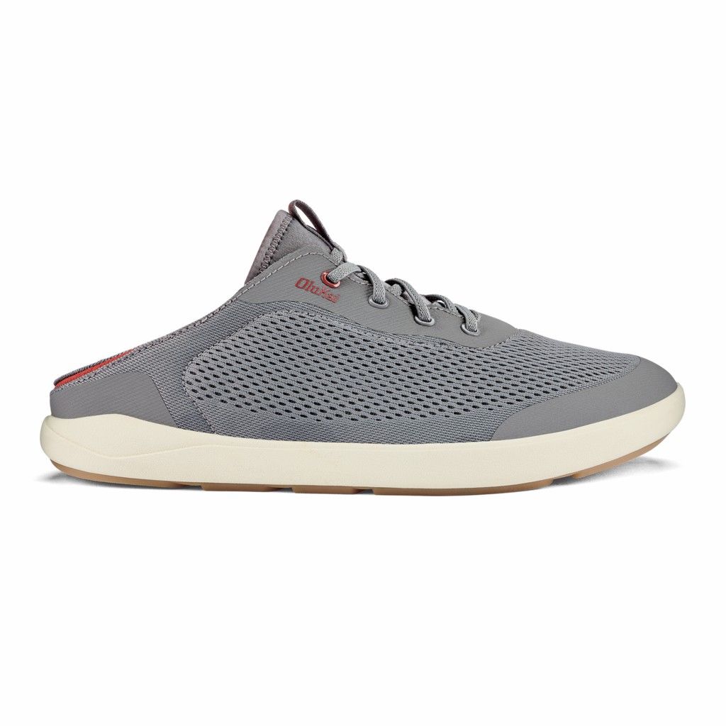 Olukai Men's Moku Pae Sneaker - Poi / Red Ochre US456-132